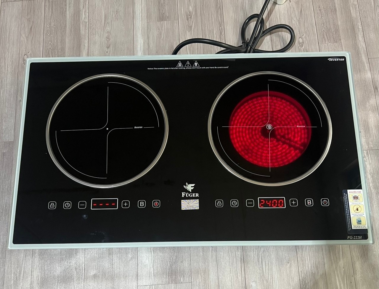 Bếp Từ Đôi Fuger FG-79HTA
